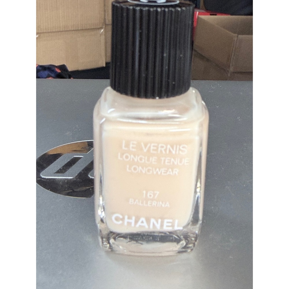 Chanel Le Vernis Nail Colour 167 Ballerina Pink Nude Longwear 0.4oz Tester
